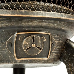 Terasinė krosnis, sodo židinys, laužavietė