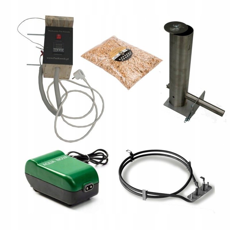 Rinkinys elektrinei rūkyklai su valdymo skydeliu