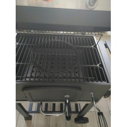 Kampinės anglies kepsninės, Activa sodo grilis, ketaus grotelės, dangtis