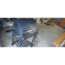 Kampinės anglies kepsninės, Activa sodo grilis, ketaus grotelės, dangtis