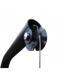 Sodo grilio kranas - 70 nerūdijančio plieno grotelės + dangtis