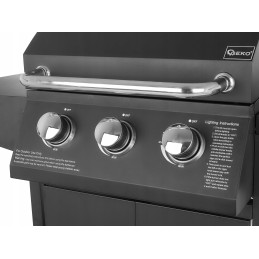 Geko - dujinis sodo grilis 3+1 11,6 kW