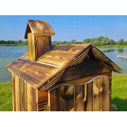 ⭐⭐Paruoštas medinės rūkyklos namų sodo rūkyklos židinio vamzdžių komplektas⭐⭐