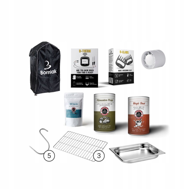 Zbb-150 rinkinys Borniak rūkyklai/rūkyklai