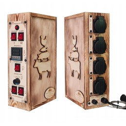 Rūkyklos/džiovyklos valdiklis - naminis