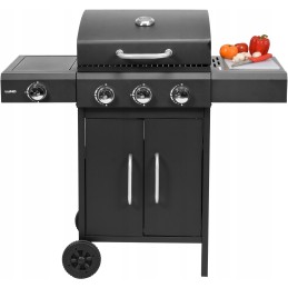 Dujinis grilis Lund 11 6 kw 99646 4 degikliai