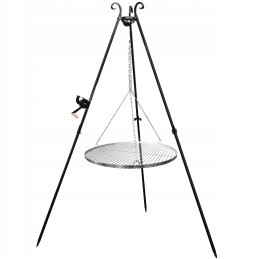 Sodo trikojis grotelės, nerūdijančio plieno grotelės, skersmuo 80 cm
