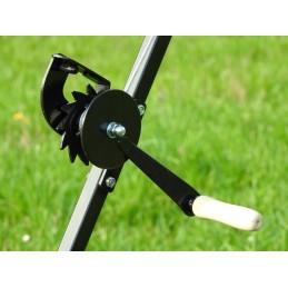 Sodo trikojis grotelės, nerūdijančio plieno grotelės, skersmuo 80 cm