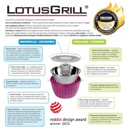 Lotoso grilis - xl - oranžinis