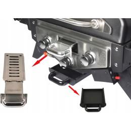 Vokiečių firmos El Fuego Medison dujinis grilis su reduktoriumi ir žarna!