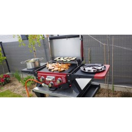 Vokiečių firmos El Fuego Medison dujinis grilis su reduktoriumi ir žarna!