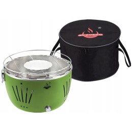 Automatinis anglies grilis el fuego tulsa 32 cm - nešiojamas
