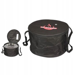 Automatinis anglies grilis el fuego tulsa 32 cm - nešiojamas