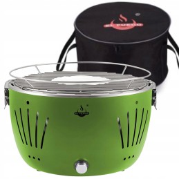 Automatinis anglies grilis el fuego tulsa 32 cm - nešiojamas