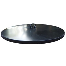 Sodo grilio kranas - 70 nerūdijančio plieno grotelės + dangtis