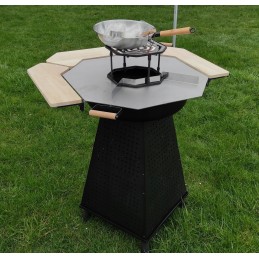 Anglies grilis 2in1 grilio plokštė