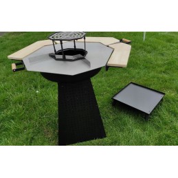 Anglies grilis 2in1 grilio plokštė