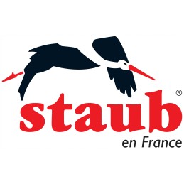 Staub stačiakampė ketaus plokštė 45x27 cm, juoda