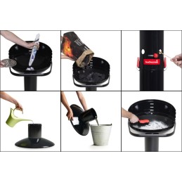 Loewy 50 kepsninė su anglimis