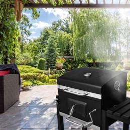 ⭐⭐Sodo anglis grilis su ketaus grotelėmis 57 x 43 cm⭐⭐