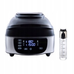 Masterpro skaitmeninis be dūmų elektrinis grilis virtuvės grilis 1800w 5 fu