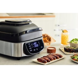 Masterpro skaitmeninis be dūmų elektrinis grilis virtuvės grilis 1800w 5 fu