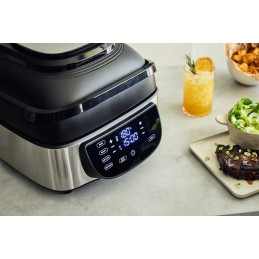 Masterpro skaitmeninis be dūmų elektrinis grilis virtuvės grilis 1800w 5 fu