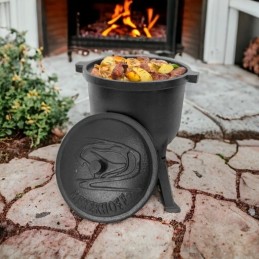 ⭐⭐medžioklinis katilas, emaliuotas ketaus puodas, 15l⭐⭐