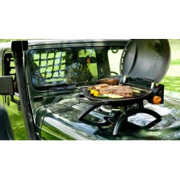 O grilis dujinis grilis 2 7 kW modelis 500 turistinis nešiojamas sulankstomas