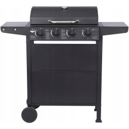 El Fuego San Jose dujinis grilis 4 degiklių ketaus šoninės grotelėsLenkijos reduktorius