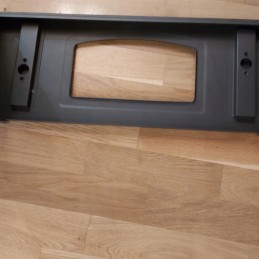 Grilis su anglimis 57,5 x 42 cm Kampinis su Activa ketaus grotelėmis