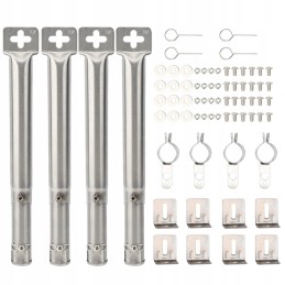 4 pcs. Telescopic grill tube