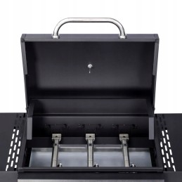 El Fuego San Jose dujinis grilis, 3 degikliai, ketaus grotelės, reduktorius su žarna