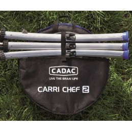Dujinis grilis 30mbar cadac bbq carri chef 47cm