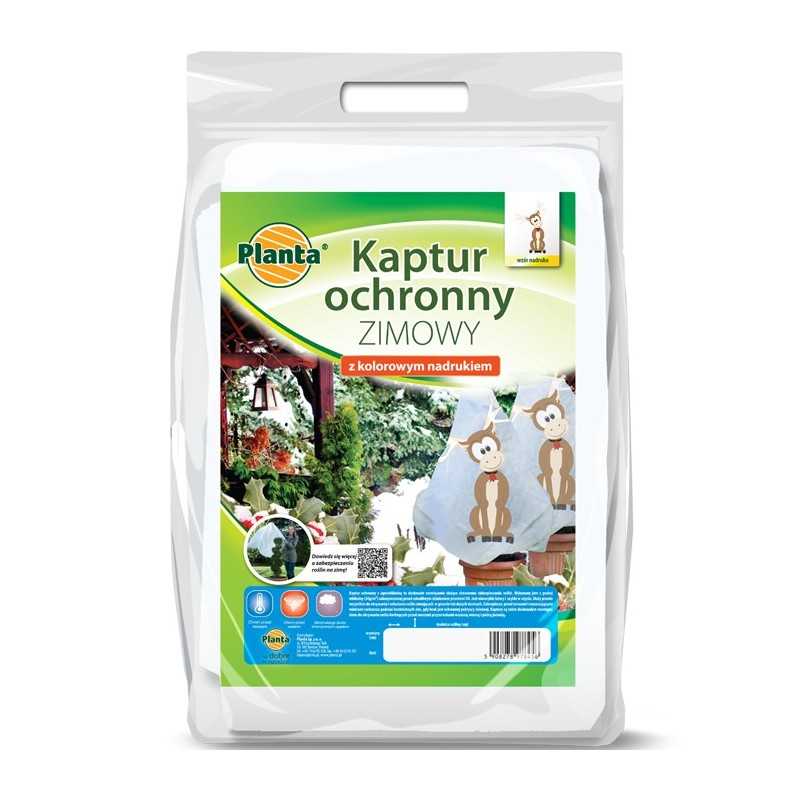 Apsauginiai žiemos gaubtai iš agrotekstilės p50 + UV + virvelė + "šiaurės elnio" spauda