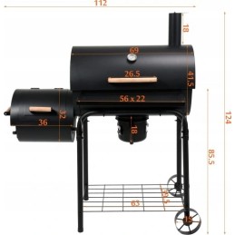 ⭐⭐Sodo anglies grilis rūkykla xxl grotelės lund⭐⭐