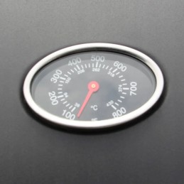 4 zonų dujinės kepsninės su šoniniu stalu, juodos, 104x55,4x97,7 cm