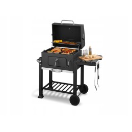 Grillmeister anglies kepsninė 56x41 8cm nerūdijančio plieno grotelės puikiai tinka