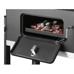 Grillmeister anglies kepsninė 56x41 8cm nerūdijančio plieno grotelės puikiai tinka