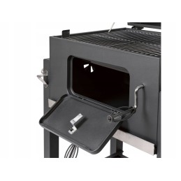 Grillmeister anglies kepsninė 56x41 8cm nerūdijančio plieno grotelės puikiai tinka