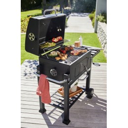 Grillmeister anglies kepsninė 56x41 8cm nerūdijančio plieno grotelės puikiai tinka