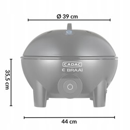 Elektrinis grilis cadac e braai 40cm