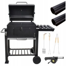 ⭐Sodo grilis su dangteliu, priedais ir pūstuvu⭐