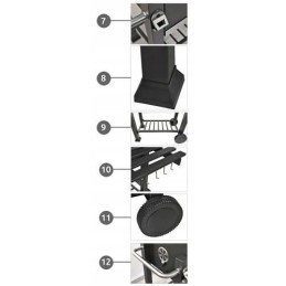 ⭐Sodo grilis su dangteliu, priedais ir pūstuvu⭐