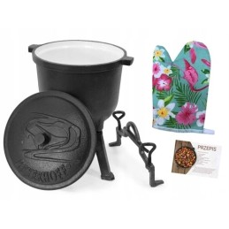 ⭐⭐medžioklinis katilas, emaliuotas ketaus puodas, 15l⭐⭐