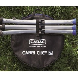 Dujinis grilis 30mbar cadac bbq carri chef 47cm