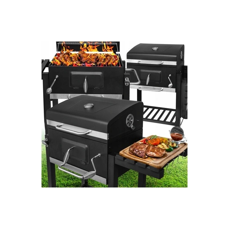 ⭐⭐Sodo anglis grilis su ketaus grotelėmis 57 x 43 cm⭐⭐