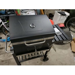 ⭐⭐Sodo anglis grilis su ketaus grotelėmis 57 x 43 cm⭐⭐