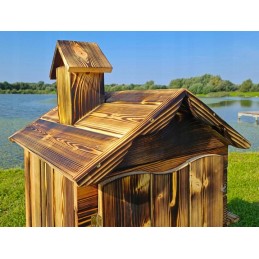 ⭐⭐Paruoštas medinės rūkyklos namų sodo rūkyklos židinio vamzdžių komplektas⭐⭐