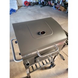 Grilis su anglimis 57,5x42 cm Kampinis su ketaus grotelėmis activa